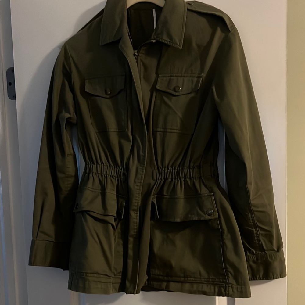 Theory Green Utility Jacket
